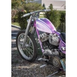 Pursuit Foot Peg Set - Raw Aluminum -Moto Core Parts 006476 Lowbrow Customs PursuitFootPegSet RawAluminum 4