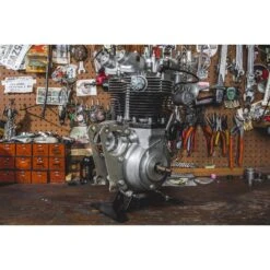 Triumph Motor Engine Stand - Pre-Unit Twins Pre-1963 19 Triumph Motor Engine Stand - Pre-Unit Twins Pre-1963 -Moto Core Parts 008338 lowbrow customs triumph motor engine stand pre unit twins web2