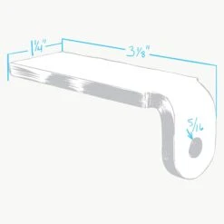 Weld-On Lower Fender Mount For Motorcycle Fenders And Universal Use -Moto Core Parts 008625 lowborw customs weld on lower fender mount specs