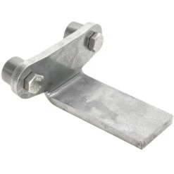 Weld-On Upper Fender Mount Tab For Curved And Ribbed Motorcycle Fenders