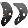 Rear Motor Mount Plates For Triumph Motorcycles - Chopper Style W/ Key Switch Hole - 1963 - 1970 Triumph