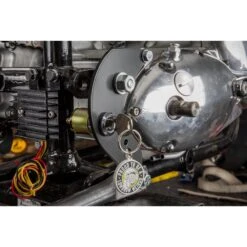 Rear Motor Mount Plates For Triumph Motorcycles - Chopper Style W/ Key Switch Hole - 1963 - 1970 Triumph 10 Rear Motor Mount Plates For Triumph Motorcycles - Chopper Style W/ Key Switch Hole - 1963 - 1970 Triumph -Moto Core Parts 008813 lowbrow customs rear motor mount plates for triumph motorcycles 1