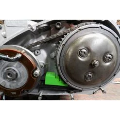 Motorcycle Primary Drive Locking Block Tool -Moto Core Parts 008884 lowbrow customs motorcycle primary drive locking block tool 2web