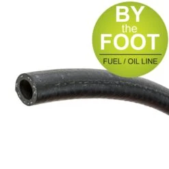 3/8 Inch Black Fuel / Oil Line - By The Foot