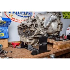 Harley-Davidson 45 Flathead Motor Engine Stand -Moto Core Parts 009411 lowbrow customs harley davidson 45 flathead motor engine stand 1