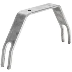 Weld-On 6 Inch Trailer Fender Brace / Mount - Wide Rigid Frame - Harley-Davidson Shovelhead Sportster Etc