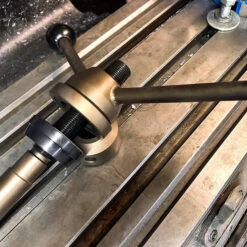 No.11 Motorcycle Neck Bearing Cup Installer -Moto Core Parts 010848 Fast Eddy Co Motorcycle Neck BearingCup Installer Installed 1