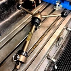 No.11 Motorcycle Neck Bearing Cup Installer -Moto Core Parts 010848 Fast Eddy Co Motorcycle Neck BearingCup Installer Installed 2