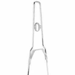 Chrome Square Top Sissy Bar - Flat Fender - Model A Tail Light -Moto Core Parts 011898 The Gasbox Chrome Square Top Sissy Bar Flat Fender Model A Tail Light 3