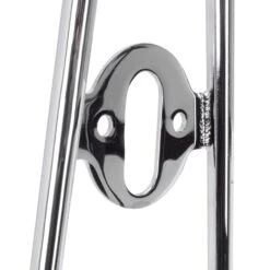 Chrome Square Top Sissy Bar - Flat Fender - Model A Tail Light -Moto Core Parts 011898 The Gasbox Chrome Square Top Sissy Bar Flat Fender Model A Tail Light 6