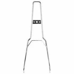 Chrome Square Top Sissy Bar - Flat Fender - Box Tail Light