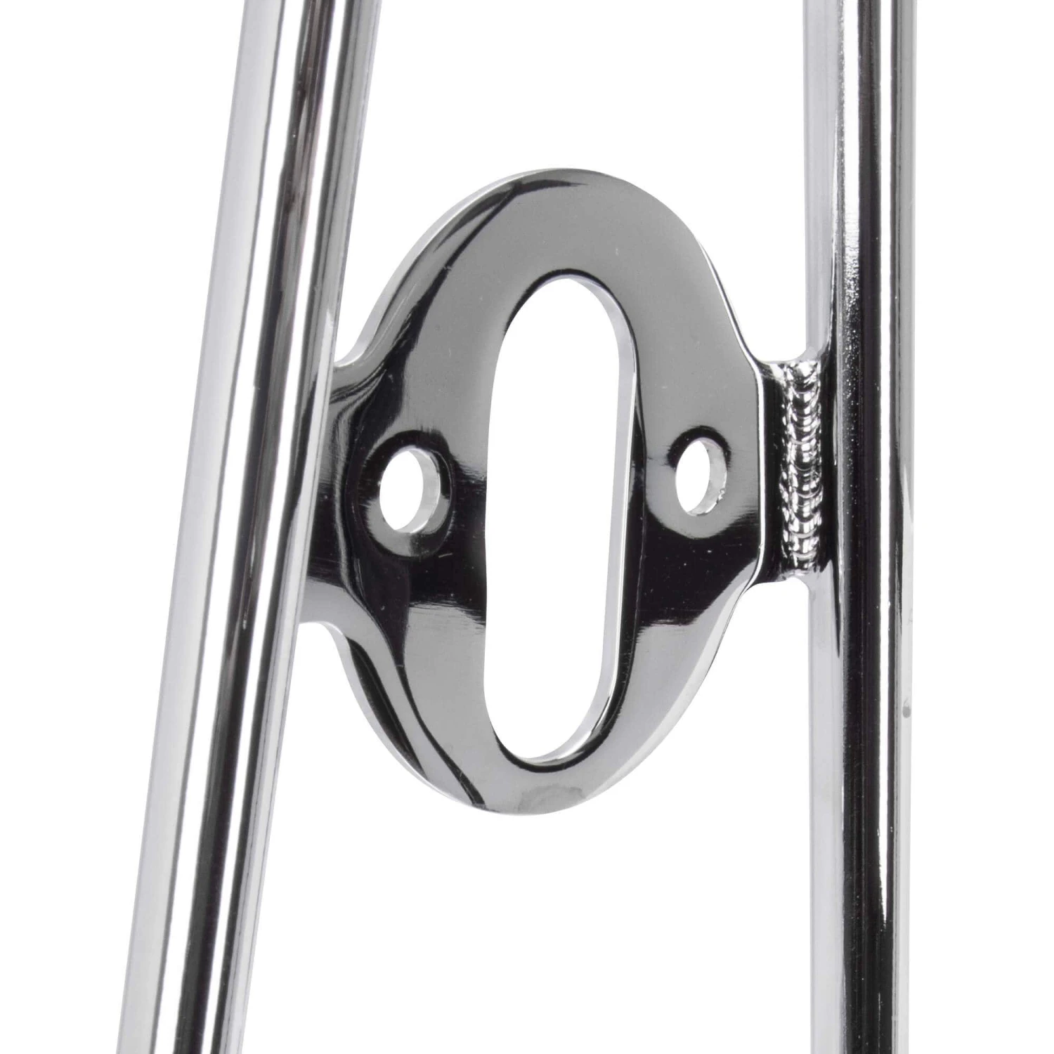 Chrome Pointed Sissy Bar - Round Fender - Model A Tail Light 7 Chrome Pointed Sissy Bar - Round Fender - Model A Tail Light - Image 7