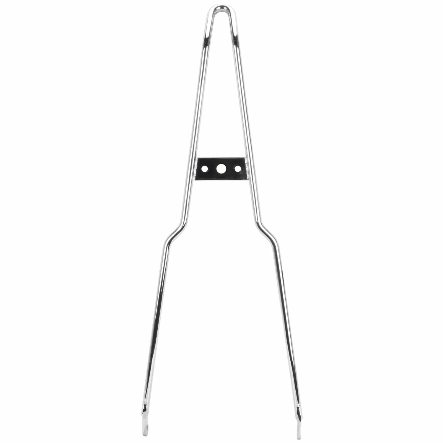 Chrome Kick Back Sissy Bar - Round Fender - Box Tail Light 1 Chrome Kick Back Sissy Bar - Round Fender - Box Tail Light