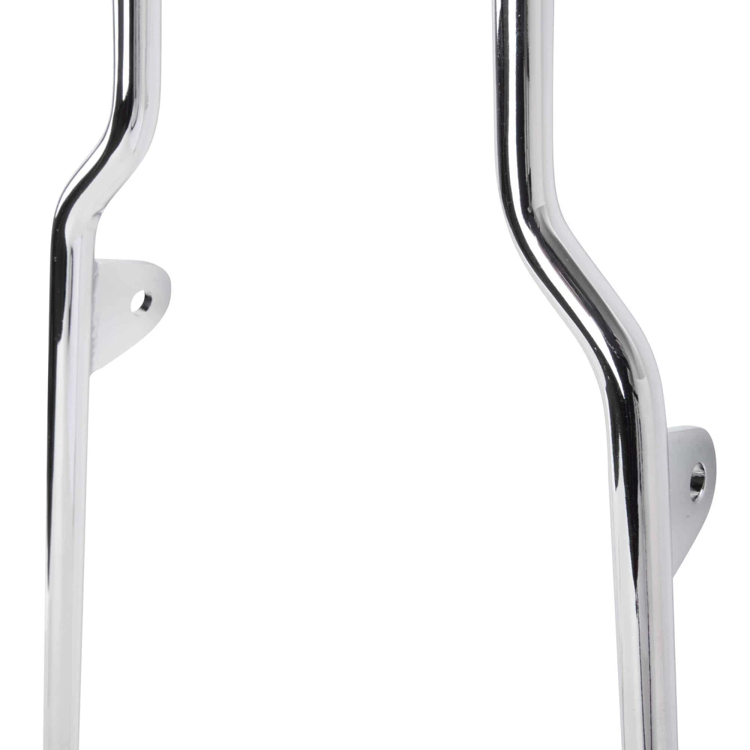 Chrome Kick Back Sissy Bar - Round Fender - Box Tail Light 4 Chrome Kick Back Sissy Bar - Round Fender - Box Tail Light - Image 4