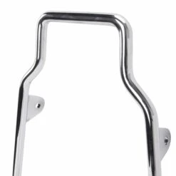 Chrome Shorty Grab Bar - Round Fender -Moto Core Parts 011915 The Gasbox Chrome Shorty Grab Bar Round Fender 4