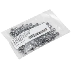 #2164-100 1/4 Inch (6mm) Chrome Allen Head Bolt Hole Plugs 100 Pack
