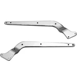 Chrome Rear Fender Strut Set - 1986-99 Harley-Davidson FXST/FLST