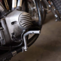 4 Inch Mid-Pegs - Harley-Davidson Cone Shovelhead And Evo Big Twins - Open Primary -Moto Core Parts 015052 PrismSupplyCo 4inchMid Pegs Harley DavidsonConeShovelheadandEvoBigTwins web 2