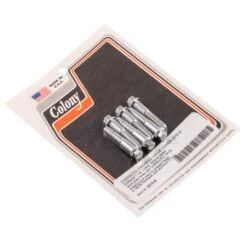 #2013-6 Oversize Panhead Valve Cover Screws 1/4-20 Chrome Harley Panhead 48-65