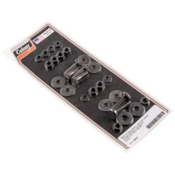 #2493-6 Rear Fender Frame Clamp Parkerized Bolt Kit Harley Big Twin 1936-57