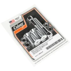 #2522-6-P Rear Fender Rail Mounting Kit Smooth Chrome Harley FX 73-85