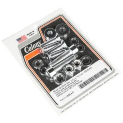 #2529-6-P Rear Fender Rail Mounting Kit Smooth Chrome Allen Harley Sportster 1957-78