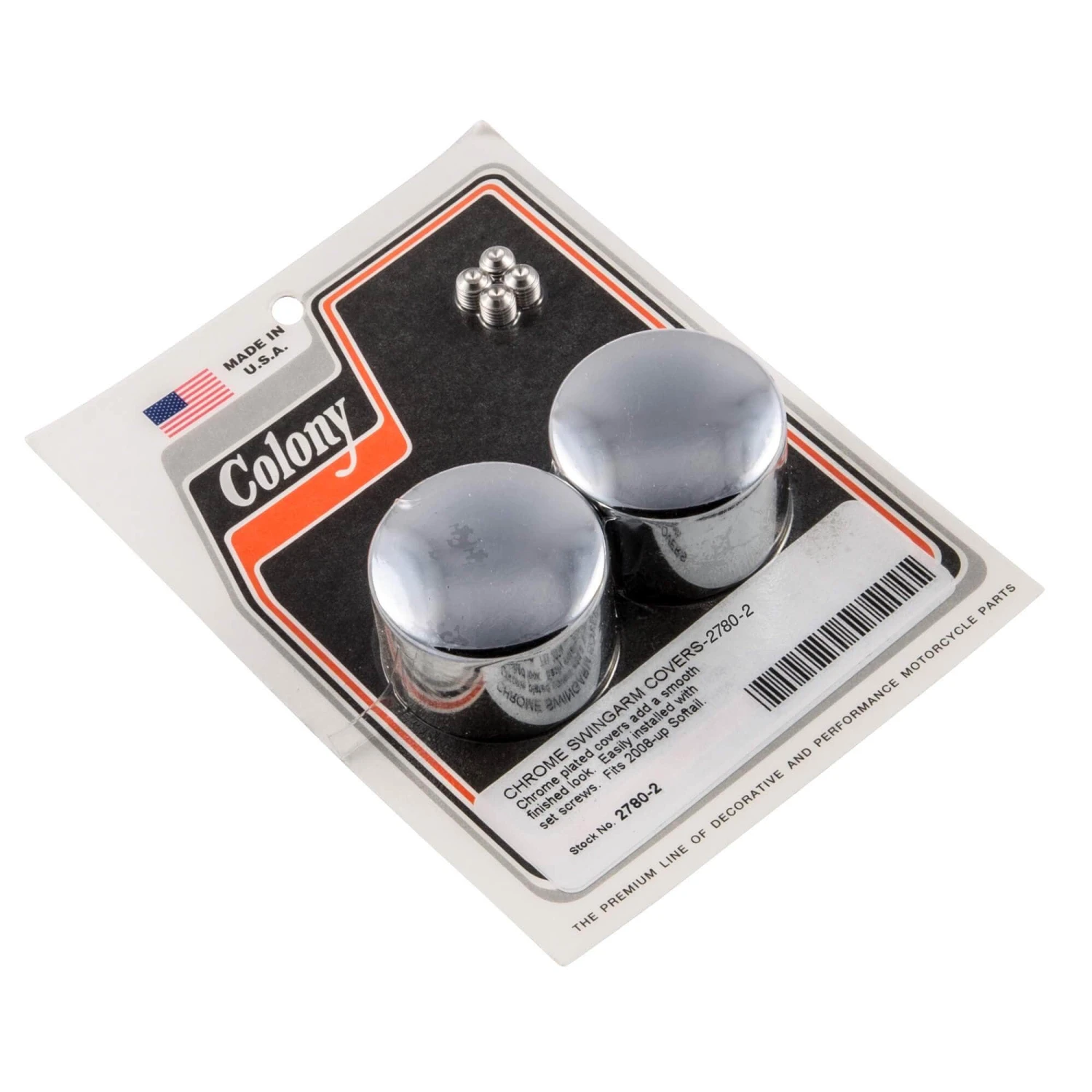 #2780-2 Chrome Swingarm Covers Harley Softail 2008-up 1 #2780-2 Chrome Swingarm Covers Harley Softail 2008-up