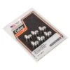 #2857-6 Grease Fitting CAD Plated OEM 9853 90 Degree Harley 6 Pack