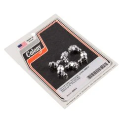 #2859-6 Grease Fitting CAD Plated Harley OEM 9852 67-1/2 Degree 6 Pack