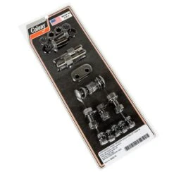 #3042-15 Rear Fender Mounting Kit Parkerized Harley 45 Solo 1929-52