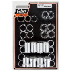 #3066-36 Valve Cover Kit CAD Plated Harley UL ULH 1939-48