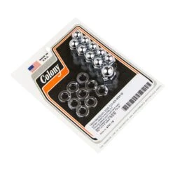 #8751-19 Transmission Side Cover Long Acorn Chrome Harley Big Twin 36-84