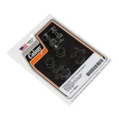 #9680-6 Front Fender Mounting Kit Parkerized Harley Springers 36-48