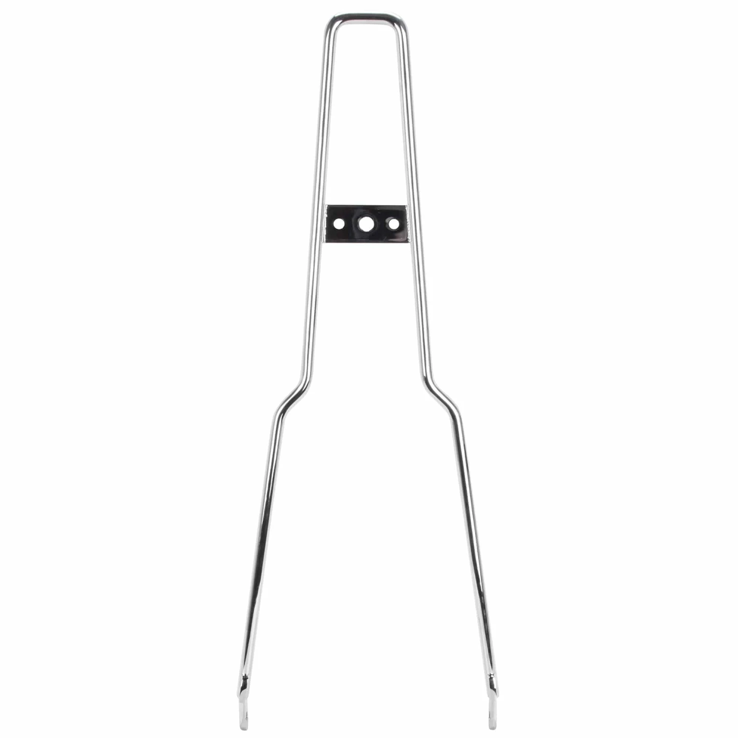 Chrome Square Top Sissy Bar - Round Fender - Box Tail Light 1 Chrome Square Top Sissy Bar - Round Fender - Box Tail Light