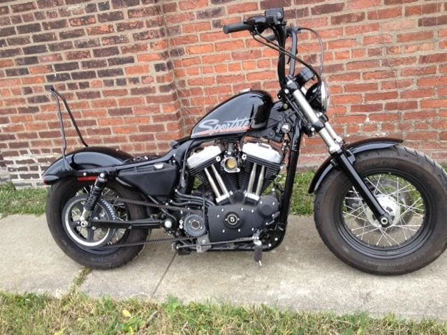 Chopper Bolt On Sissy Bar - 2004 & Up Sportsters 11 Chopper Bolt On Sissy Bar - 2004 & Up Sportsters - Image 11