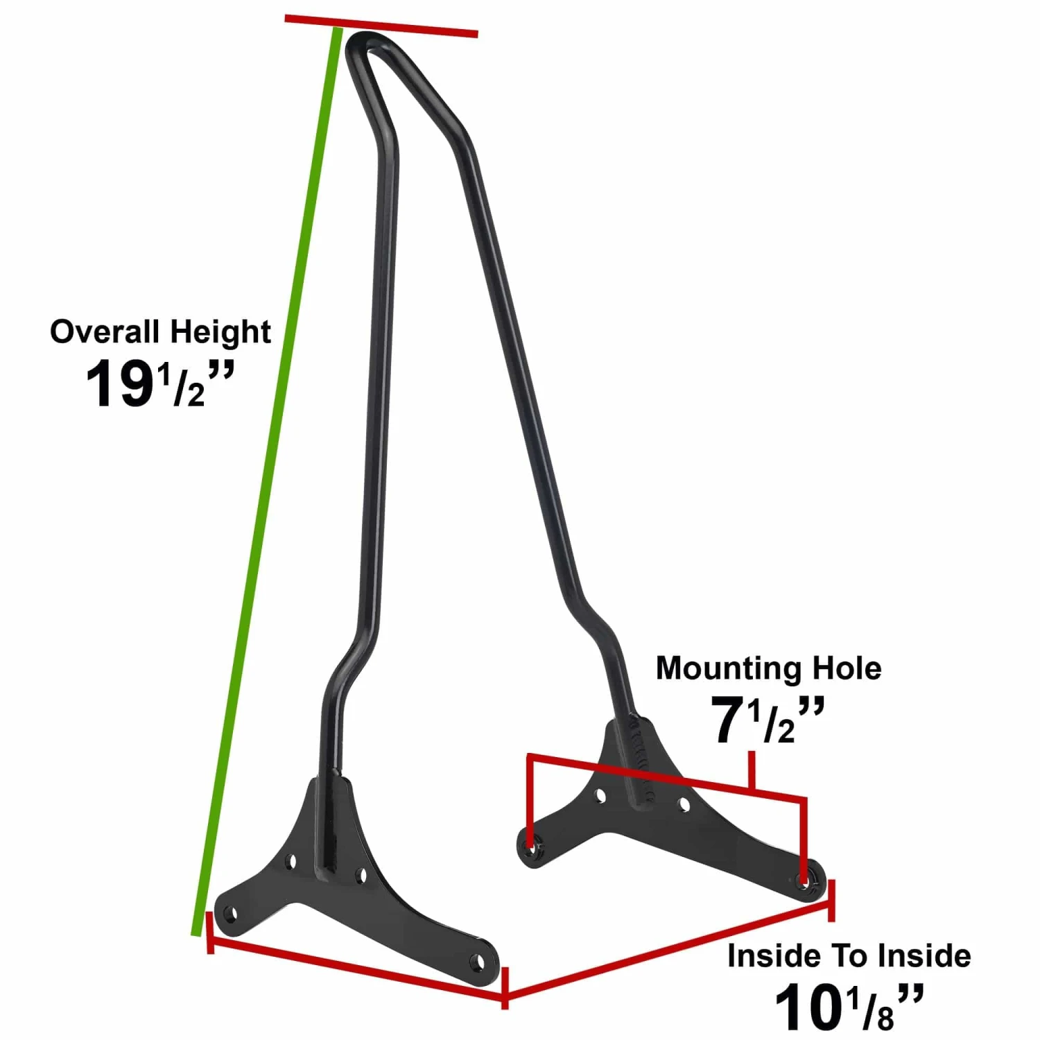 Chopper Bolt On Sissy Bar - 2004 & Up Sportsters 9 Chopper Bolt On Sissy Bar - 2004 & Up Sportsters - Image 9