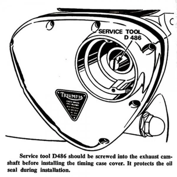 Points Seal Installer Tool - Triumph BSA - Late '68 And Up OEM # 60-1810 2 Points Seal Installer Tool - Triumph BSA - Late '68 And Up OEM # 60-1810 - Image 2