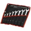 Whitworth 8 Pc Combination Wrench Tool Set By Rolson